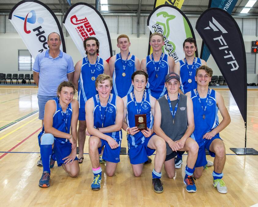 Champions: The New England under 18 boys were undefeated at the weekend's state indoor championships. Photo: Click InFocus