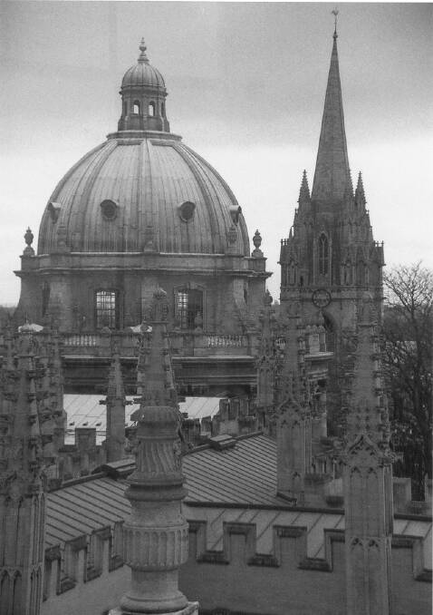 OXFORD: View of the Radcliffe Camera from the top of the Sheldonian Theatre. Photo: Wikicommons.