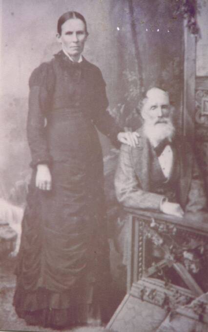 FAMILY FOUNDER: John Eckersley Newberry (1820-1900) and his wife Bridget (1842-1927).  (Photo: Supplied.)