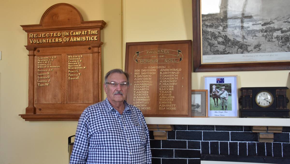 HANS HIETBRINK: People in the community should get involved in the community, says Guyra RSL sub-branch president and former mayor.  Photo: Nicholas Fuller.