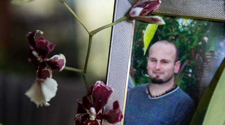Darren Galea, in a photo alongside an orchid at his father's home, lived a quiet life and had few social connections. Photo: Geoff Jones