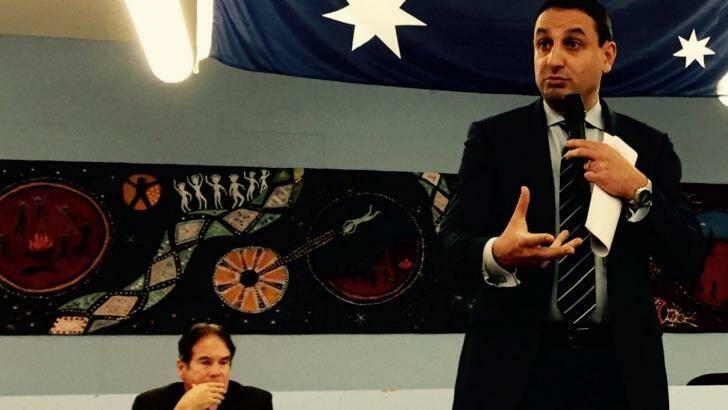 Executive director of NSW Public Schools Murat Dizdar told Ultimo Public School last month that the school would be rebuilt on the same site. Photo: Eryk Bagshaw