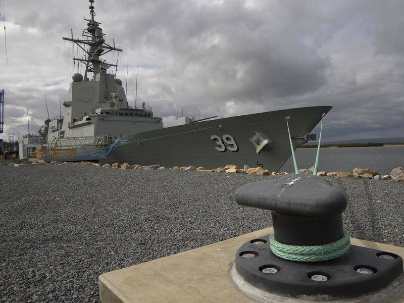 The Navy's problematic Air Warfare Destroyer ship building project is back on track.