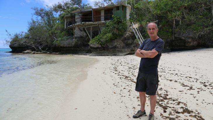 Kevin McCloud chose the South Pacific to launch his new TV show <i>Escape to the Wild</i>.   Photo: ABC TV