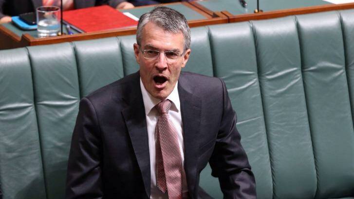 Shadow attorney-general Mark Dreyfus warns public financing of the "no" campaign will lead to an "appalling abuse" of public funds". Photo: Andrew Meares
