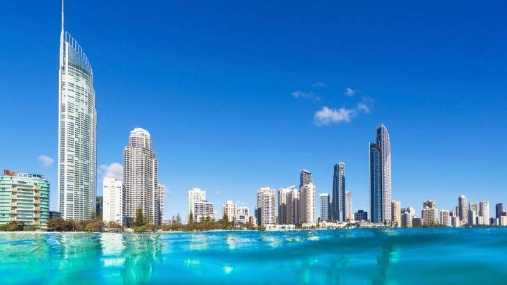 Blue waves rolling on Surfers Paradise beach. Photo: iStock