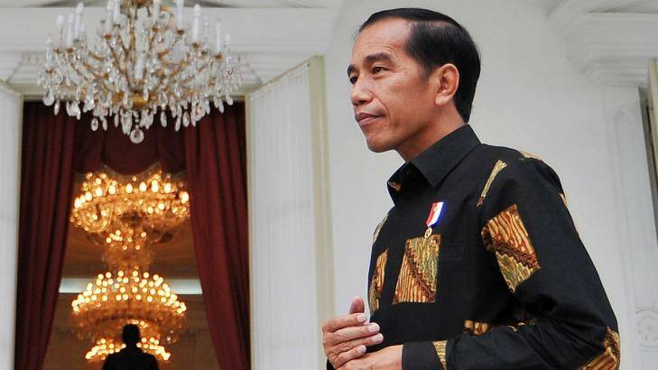 Cancelled trip to Australia as violence erupted: Indonesian President Joko Widodo. Photo: Jefri Tarigan