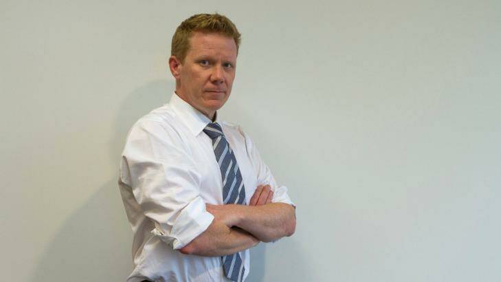 Decided: David Whiteley, chief executive of Industry Super Australia.