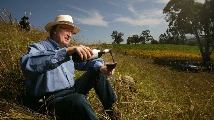 Renowned winemaker Stephen Shelmerdine is selling a Yarra Valley retreat. Photo: Simon Schluter