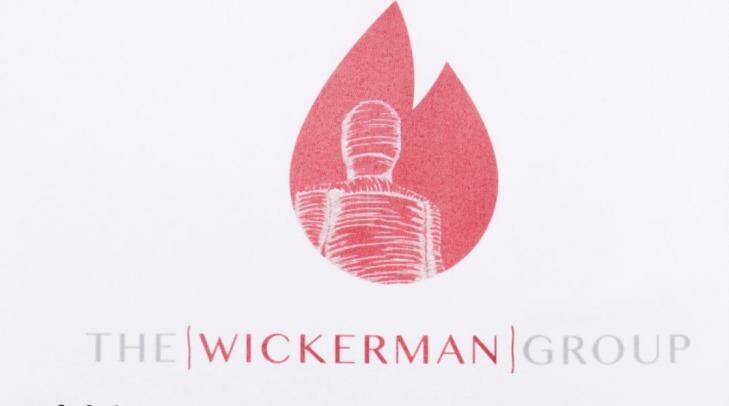 The letterhead of Craig Thomson's Wickerman Group echoes the title of an iconic 1970s horror movie. Photo: James Brickwood