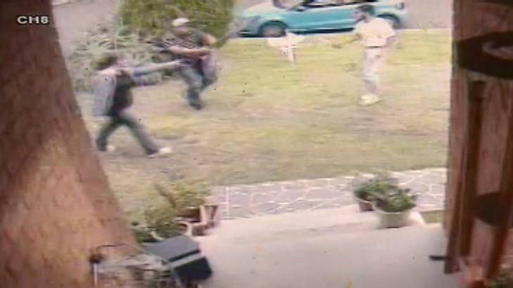Neighbours say Ihsas Khan told them he was prepared to die when they confronted him. Photo: Channel 9/A Current Affair