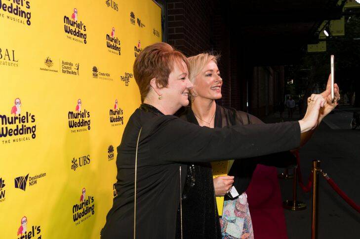 Social Seen:??  on the red carpet of Muriel's Wedding The Musical at the Roslyn Packer Theatre at Walsh Bay on Sunday, November 19, 2017.