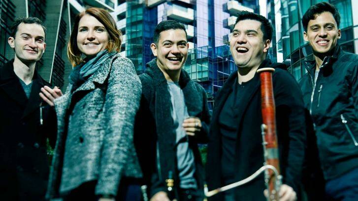 Melbourne ensemble Arcadia Winds will present a program of Australian music. Photo: Supplied