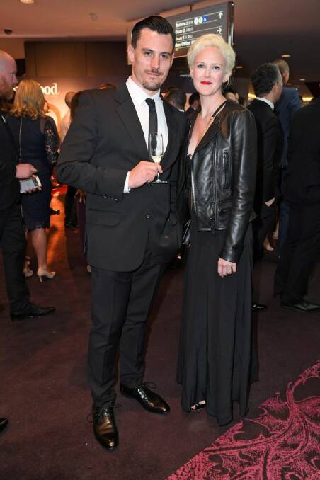 Guy Stanaway & Danielle Gjestlind
Good Food Guide Awards 2018 at The Star Event Centre, Pyrmont - Monday 16th October, 2017
Photographer: Belinda Rolland ???? 2017 Good Food Guide Awards Socials for The Goss. Image shows . 16th October 2017. Photo: Bellinda Rolland