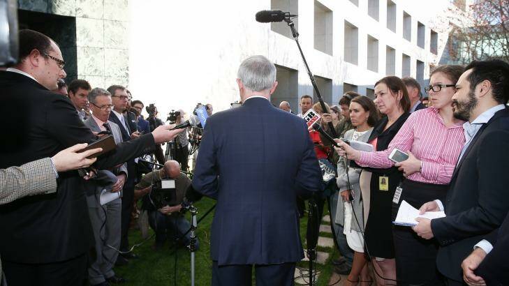 An implosion of trust has seen people increasingly doubt the government and the media. Photo: Alex Ellinghausen