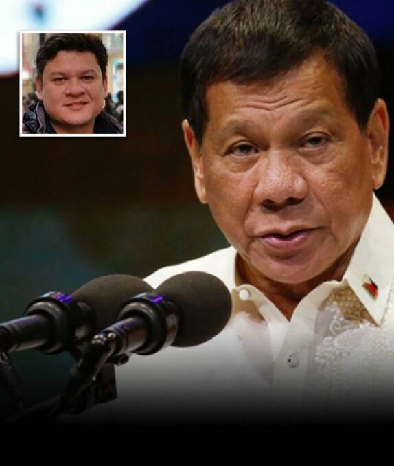 Duterte orders police to kill eldest son, Paolo, if 'rumours' are true