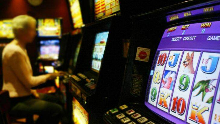 Aristocrat gaming machine in sydney for the aristocrat profit results poker machines pokies picture brendan esposito  smh, business, 250504  first use smh only SPECIALX 0000000
