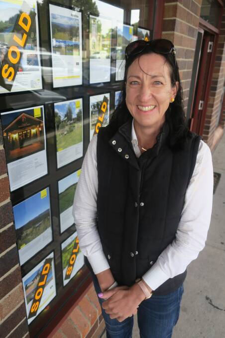 Nellie Hayes, Director/Sales and marketing for Ray White/Rural in Glen Innes. When she went to college, three of the students were women and 90 were men.