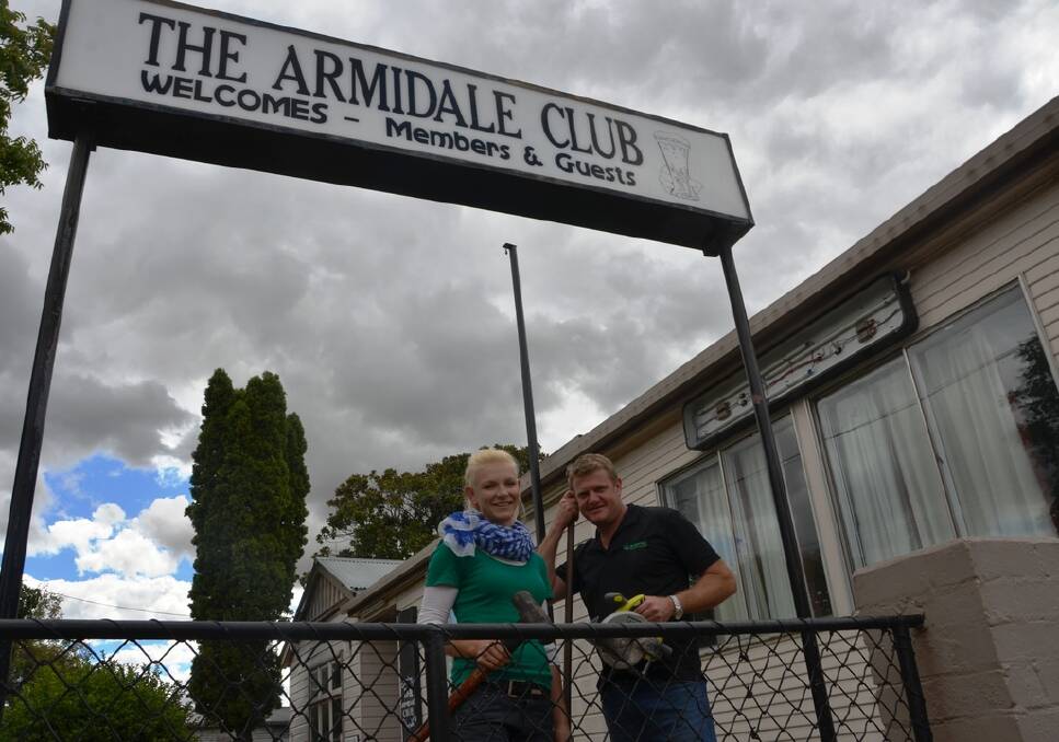 The gig's not over yet as business people unite to save local icon The Armidale Club