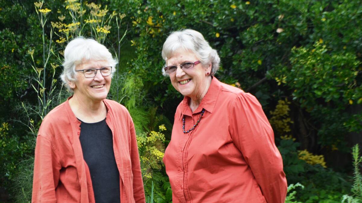 Barbara Finch and Helen Garske after their OAMs were announced.