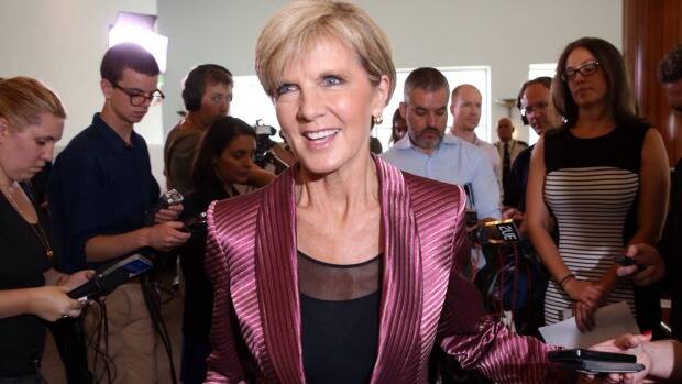 Julie Bishop is one of two women in the current federal cabinet.