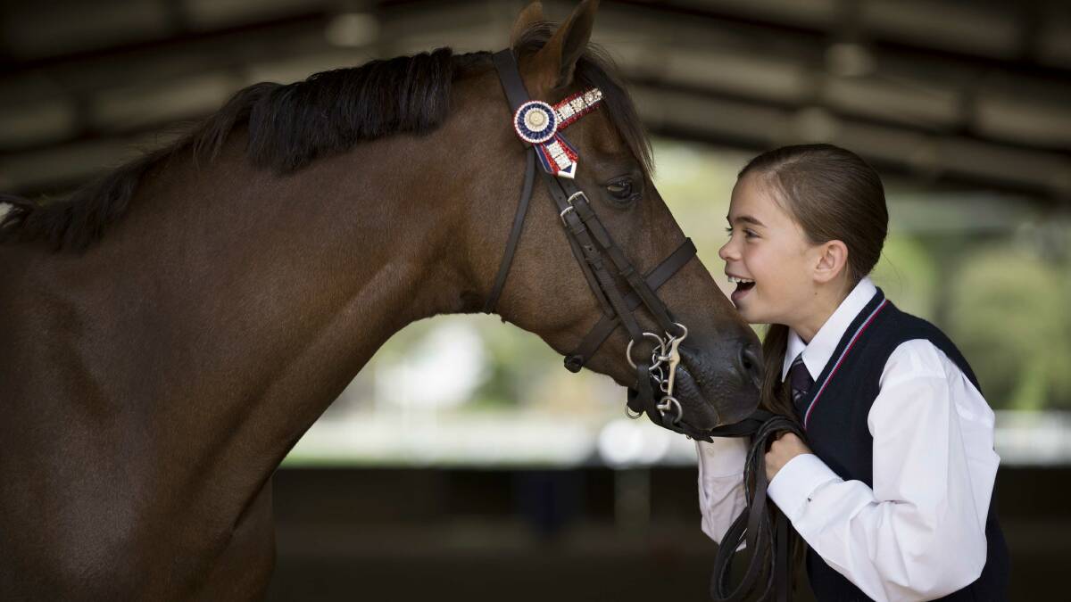 Girl and Her Horse: PANPA portrait award winning entry by Express photojournalist Matt Bedford.