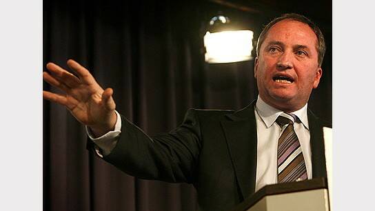 RECOGNITION: New England MP Barnaby Joyce is encouraging residents to nominate for the Australian of the Year awards.