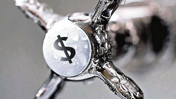 Water bill cut by nearly $900