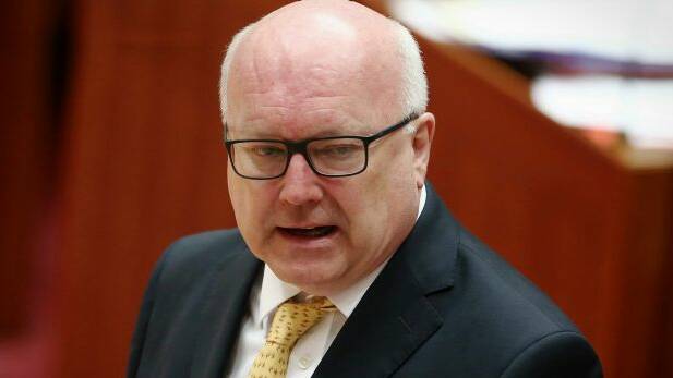 Attorney-General George Brandis has said the government is open to radical change at the Federal Court. Photo: Alex Ellinghausen