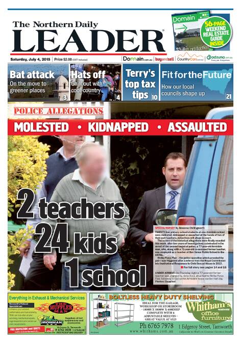 UNCOVERED: How the NDL revealed for the first time the shocking case against former Armidale schoolteacher John G Ferris in July 2015.