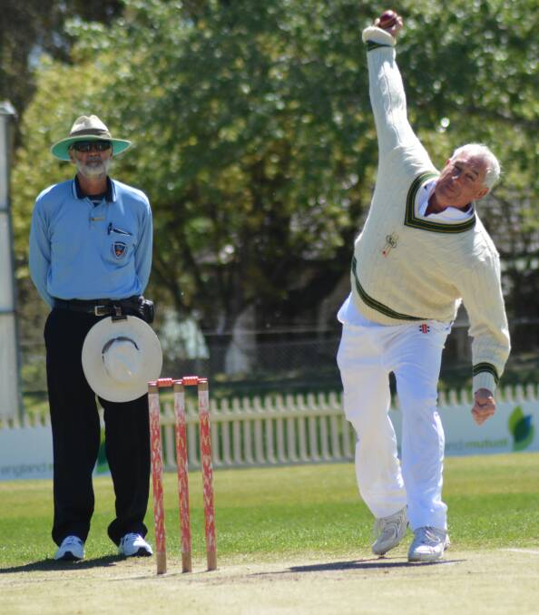 STAR PERFORMER: Bruce Coppock was in fine form for the Armidale division one side.
