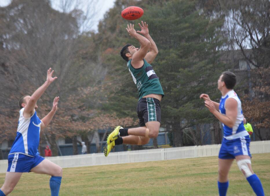 FLYING HIGH: Weston Whitby is one of the Nomads earmarked for a big game by coach Zac Economou.