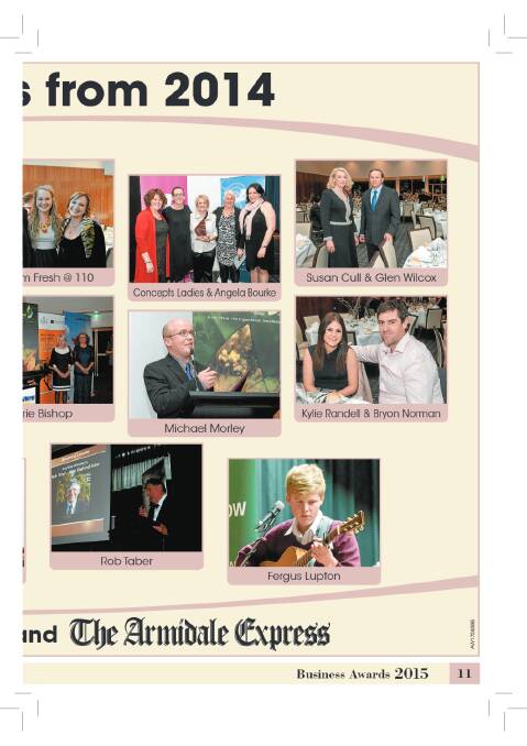 Armidale Business Chamber Awards 2015