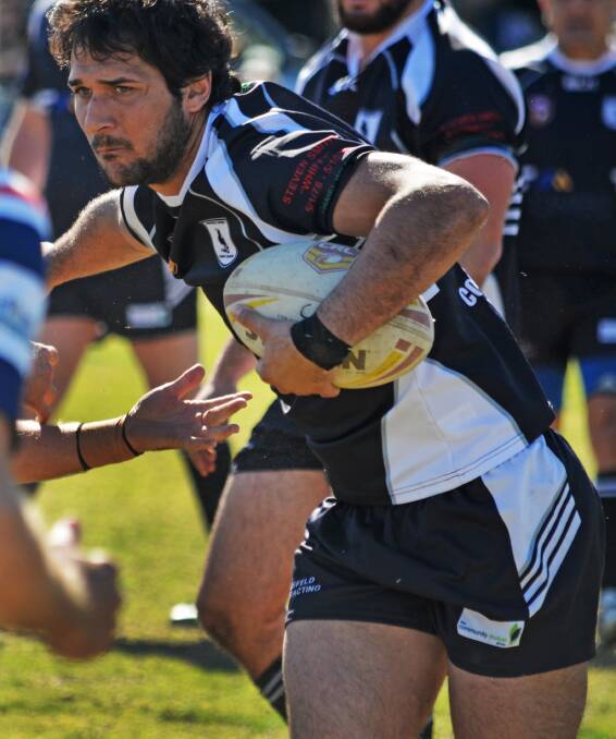 Kaidyn Saunders will play back to back grand finals as his Werris Creek side hosts his former side Kootingal tomorrow. Photo: Chris Bath 290815CBB09