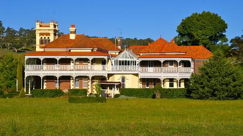 Langford, Walcha: Completed in 1904 and designed by Maitland architect J W Scobie for grazier William Fletcher, the 22-room Langford with its five-storey tower is an assertion of prosperity and success.