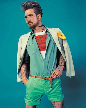 Christian Bale makes an interesting looking hipster Photo: Sergi Jasanada