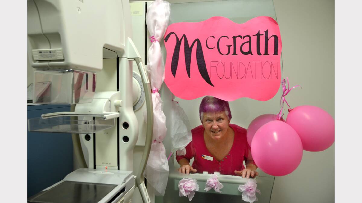 Kathy McMahon has become an ambassador for the McGrath Foundation and Breast Cancer Awareness Month.