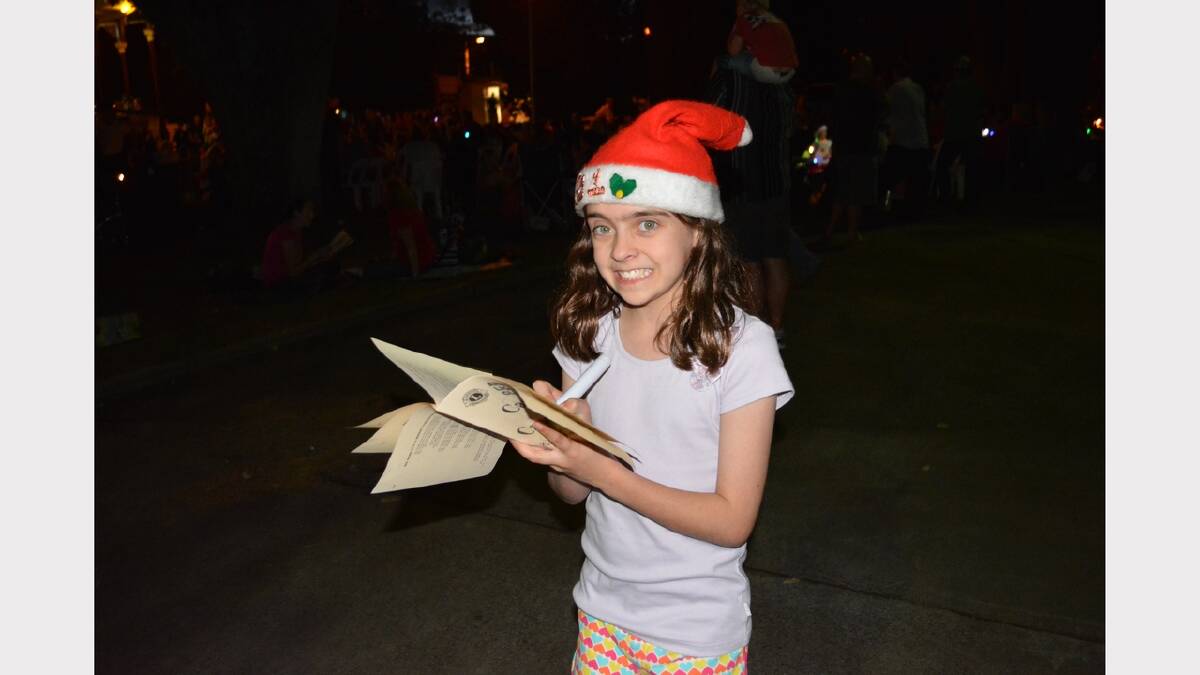 FESTIVE CHEER: Armidale turns out for Carols in Central Park.