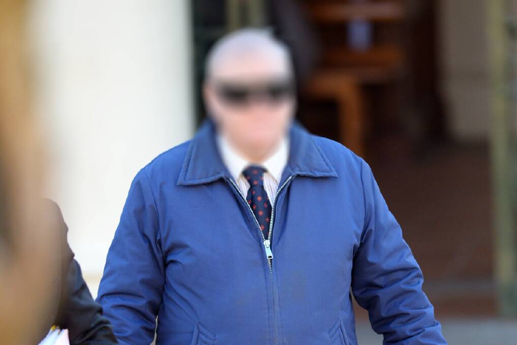 STILL UN-NAMED: The former priest leaves Armidale court today.