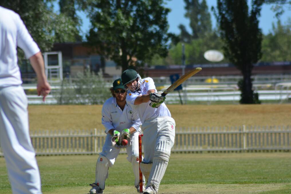 Karl Triebe scored 55 runs for Armidale City against Easts.
