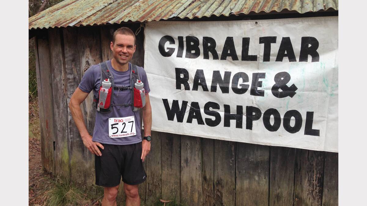 BACK ON TRACK: David Waugh won the Washpool 50 ultra-marathon in a record time after a two-year absence from the gruelling sport.
