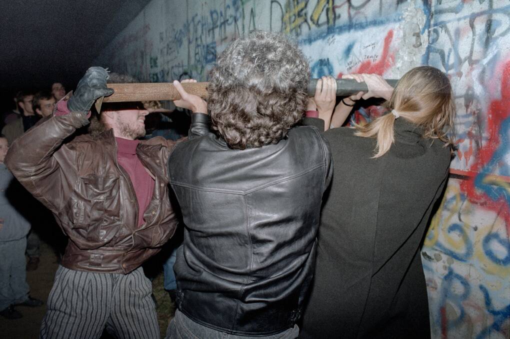 The Berlin Wall fell in 1989. Picture: Getty Images