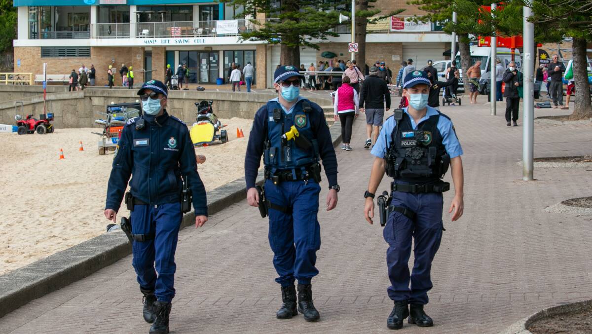 NSW Police have faced claims of inconsistent enforcement. Picture: Geoff Jones
