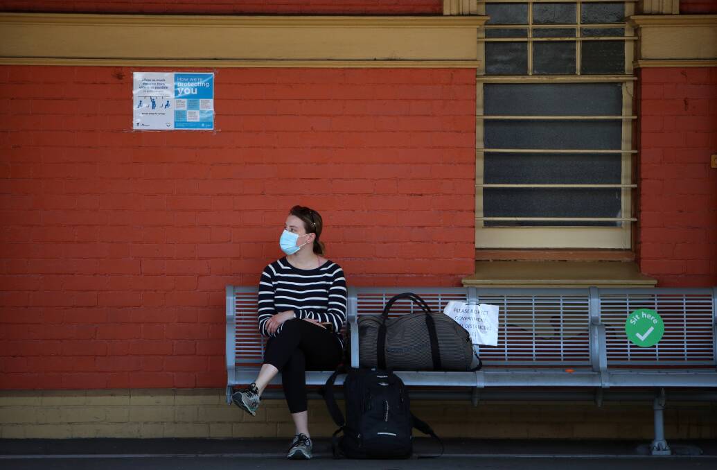 File image of woman wearing a mask. Picture:Sylvia Liber