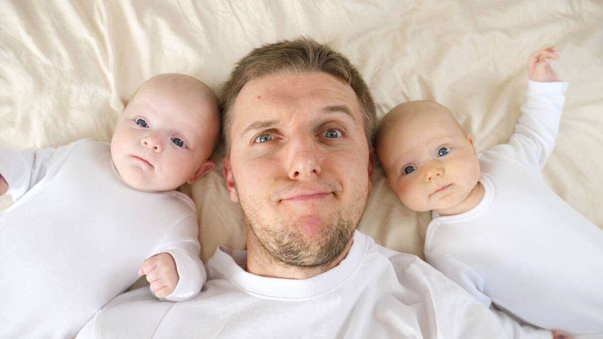 It's estimated approximately 1 in 80 births are twins. Picture by Shutterstock.