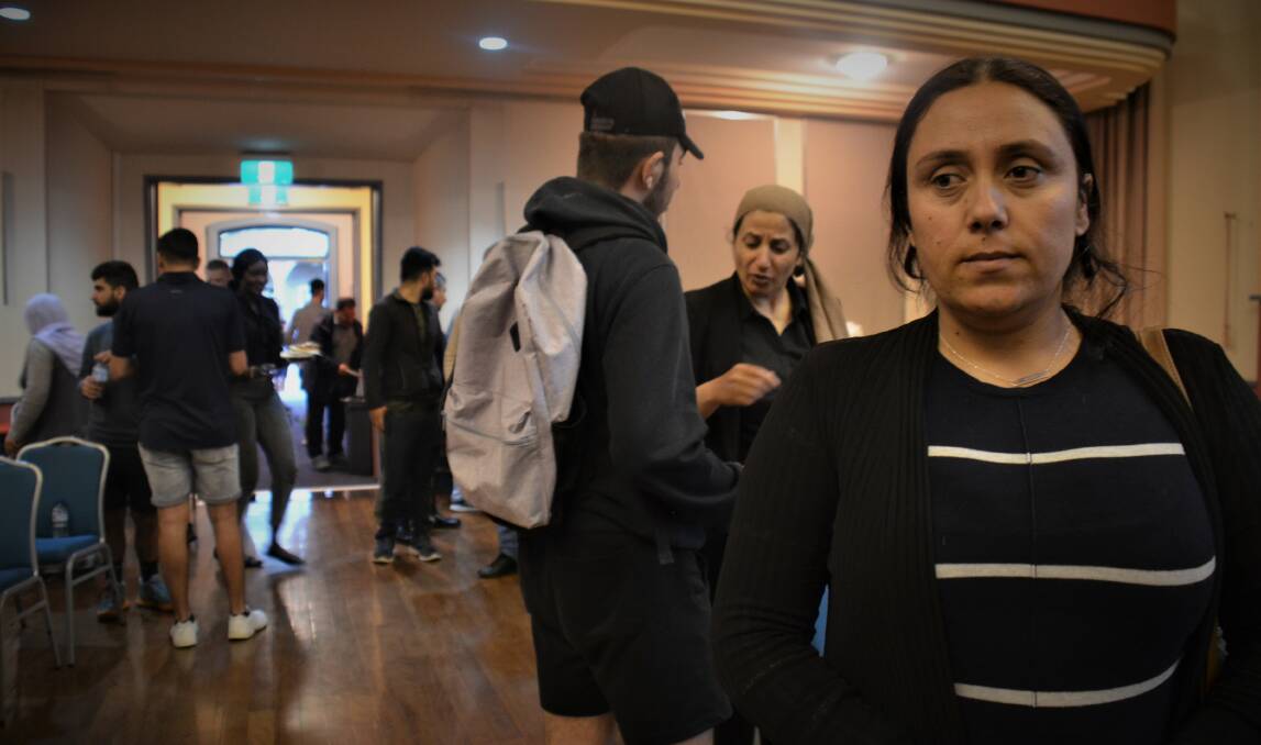 Various images from the event in Armidale Town Hall, where about 200 Ezidis met with local and state uniformed and plainclothes police to help them feel safer in the community. Pictures by Rachel Gray