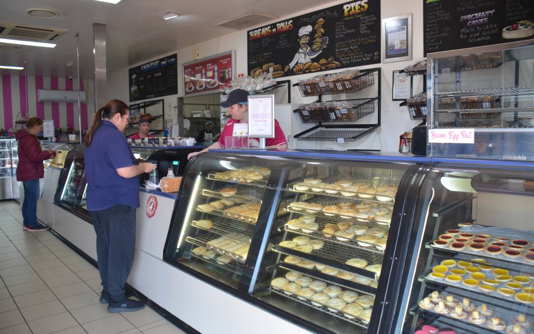 Inside the Moxon's Bakery at 248 Mann Street, Armidale. Picture by Rachel Gray.