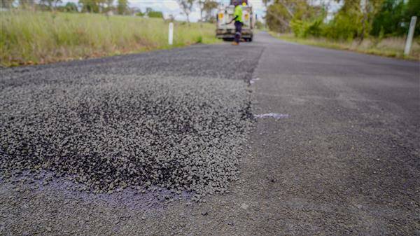 10,000 potholes in the New England region have been filled thanks to NSW state government grant. pic supplied.