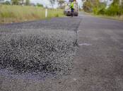 10,000 potholes in the New England region have been filled thanks to NSW state government grant. pic supplied.
