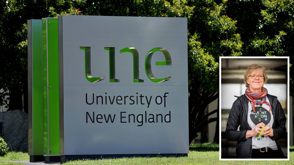 University of New England (UNE) will partner with the Hunter New England and Central Coast Primary Health Network (PHN) and the University of Newcastle for a Mental Health Innovation Challenge, inset; Director of the UNE SMART Region Incubator, Lou Conway. 